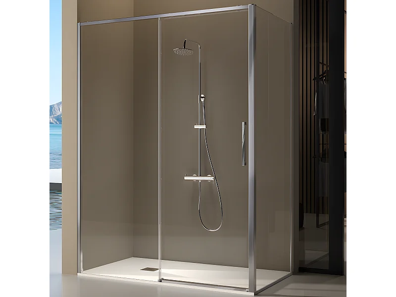 Lateral fijo 76.5-79 cm para DELTA Cromado