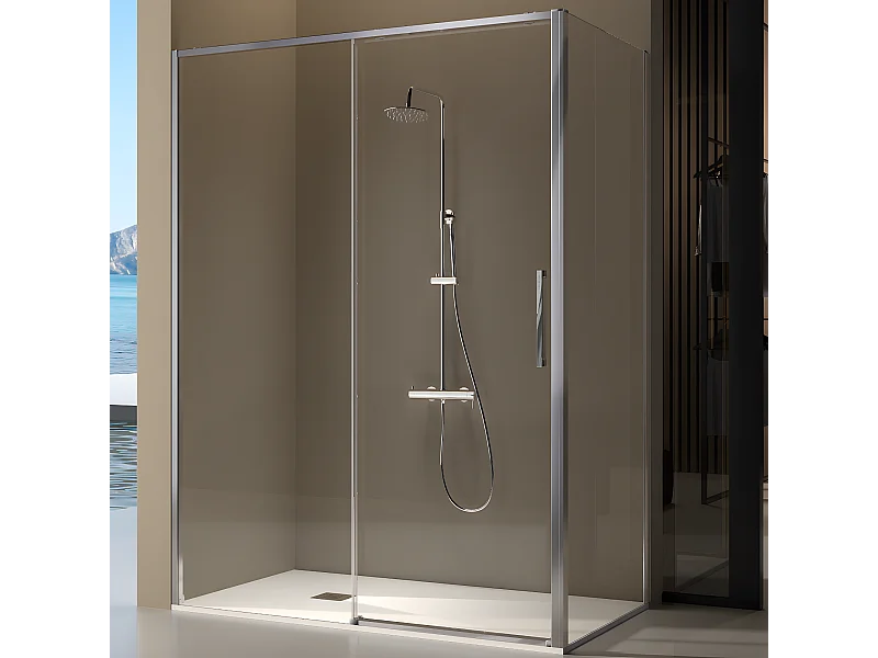 Lateral fijo 76.5-79 cm para DELTA Cromado