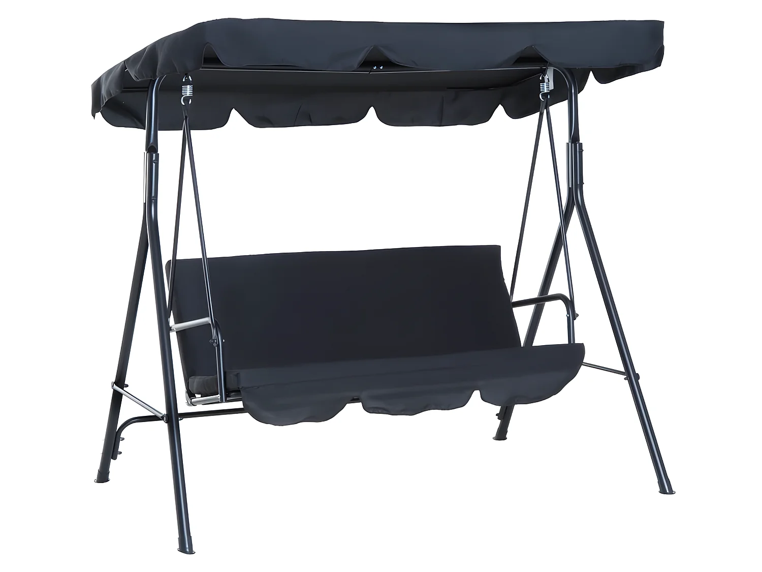 Columpio Balancin de 3 Plazas, KLS-E003. Muebles de Jardin y Terraza