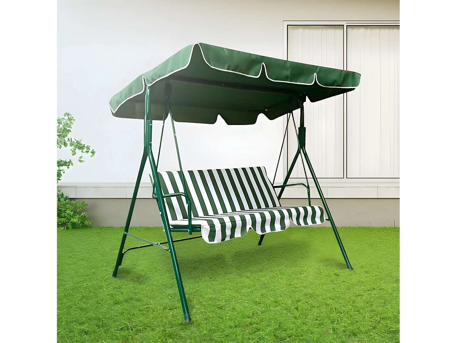 Columpio Balancin de 3 Plazas, KLS-E003. Muebles de Jardin y Terraza