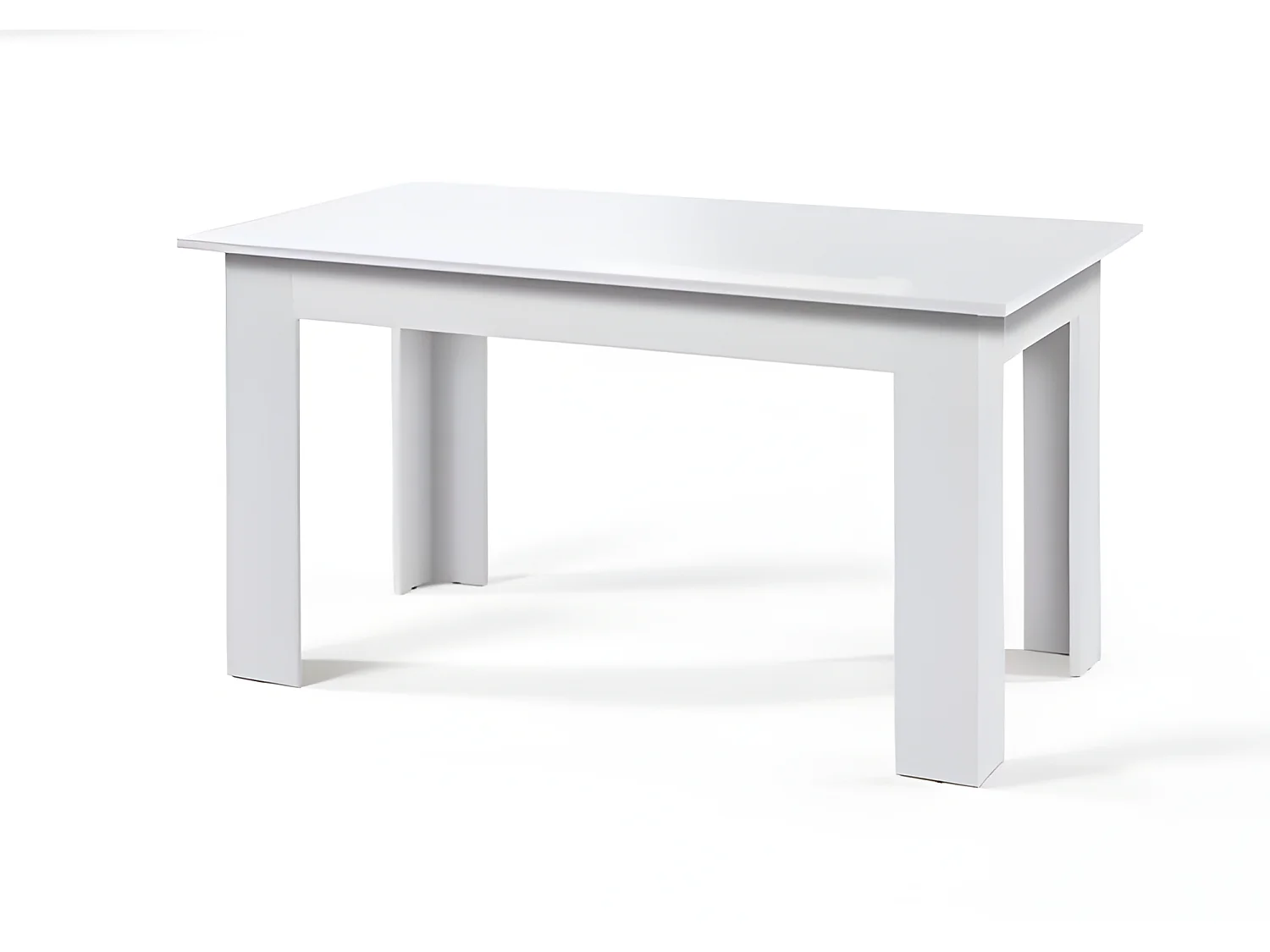 Pack Mesa de Comedor o Cocina + 4 Sillas Admiral + xs-2788 Estilo Nórdico Blancas