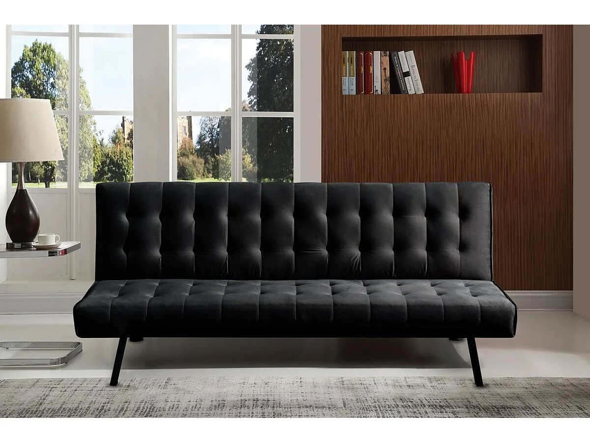 Sofa Cama Nahia 168cm Negro