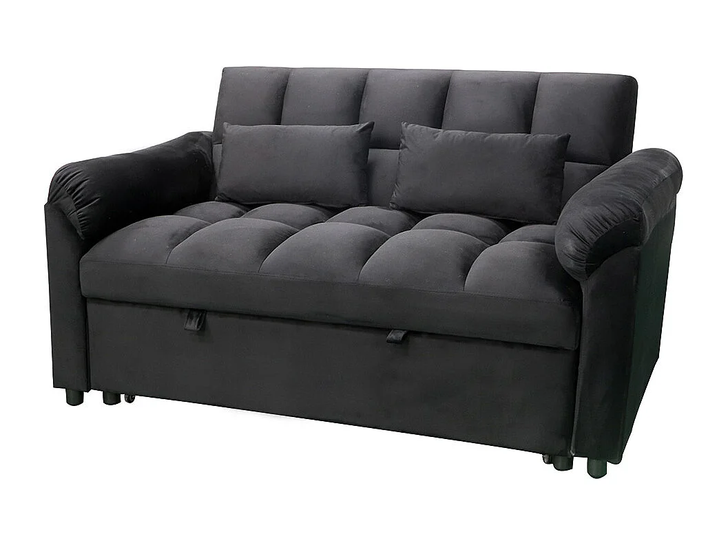 Sofá-Cama de Casal Tokyo 161cm Preto