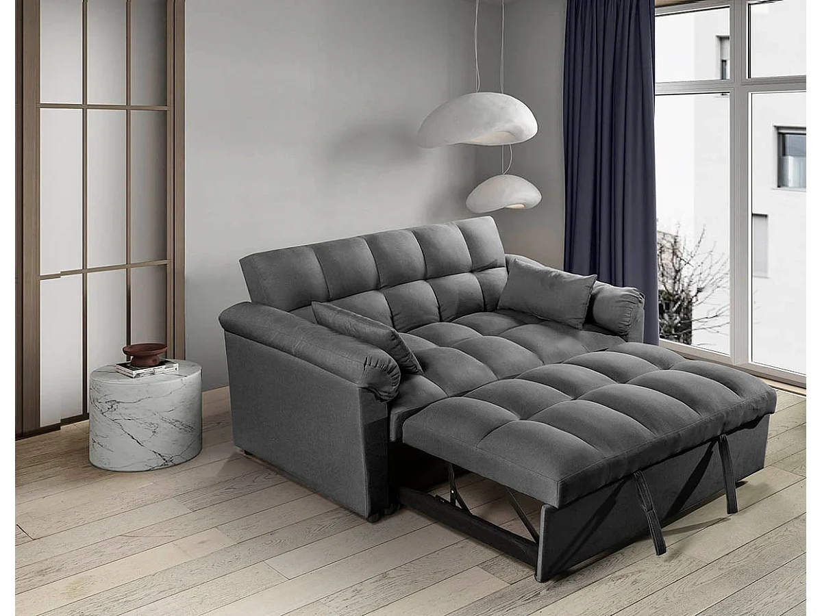 Sofá-Cama de Casal Tokyo 161cm Preto