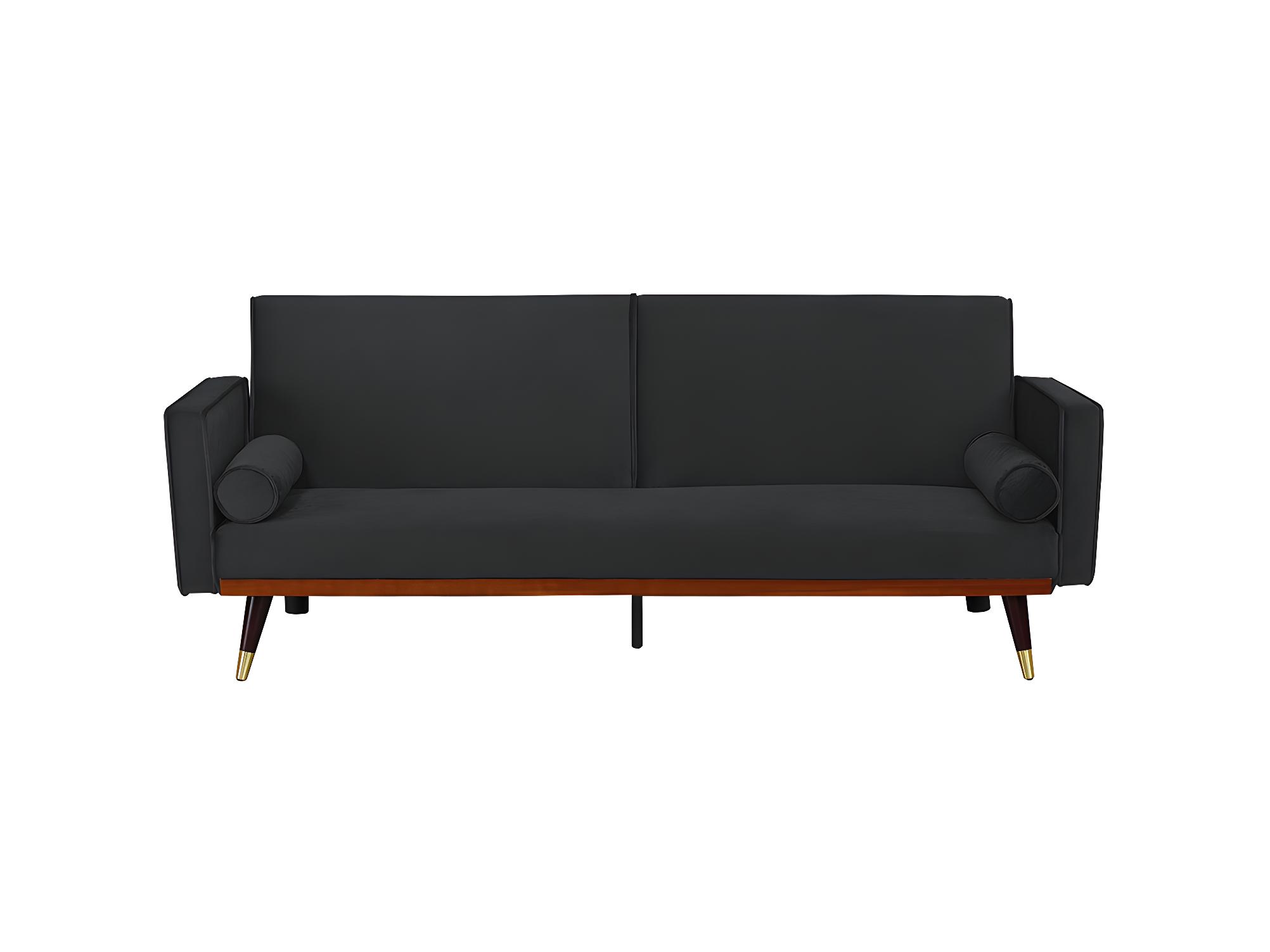 Sofa Cama Barato Felix 196x83cm (Abierto 180x99cm) color negro