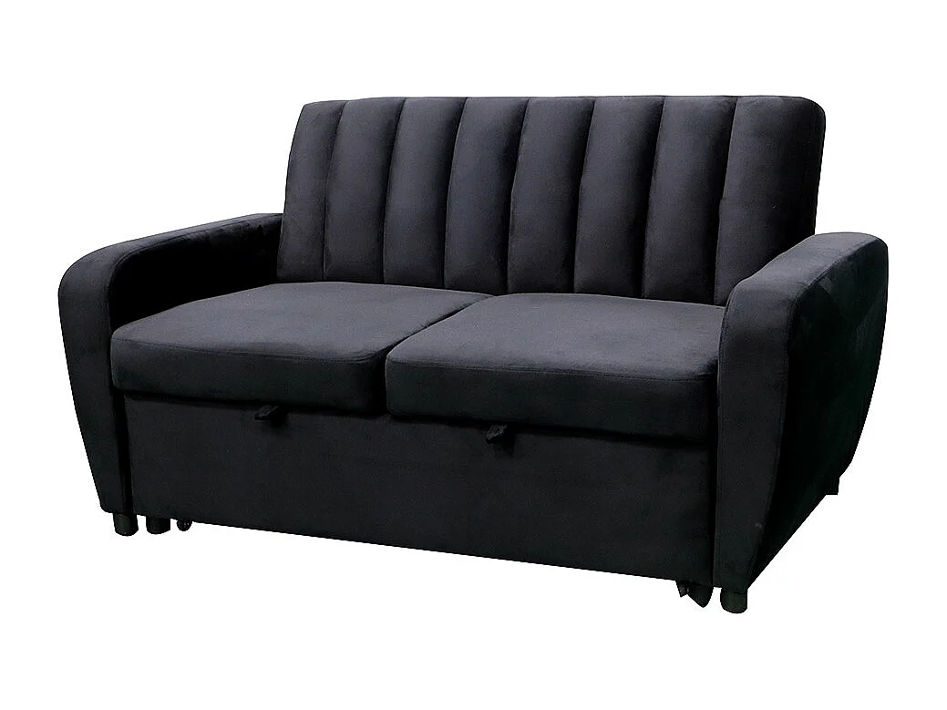Sofa Cama de Matrimonio Berlin 155cm Negro