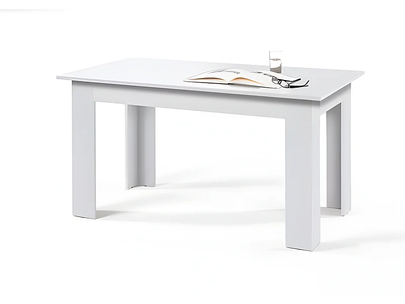 Mesa de Comedor o Cocina Admiral 140x80cm blanco