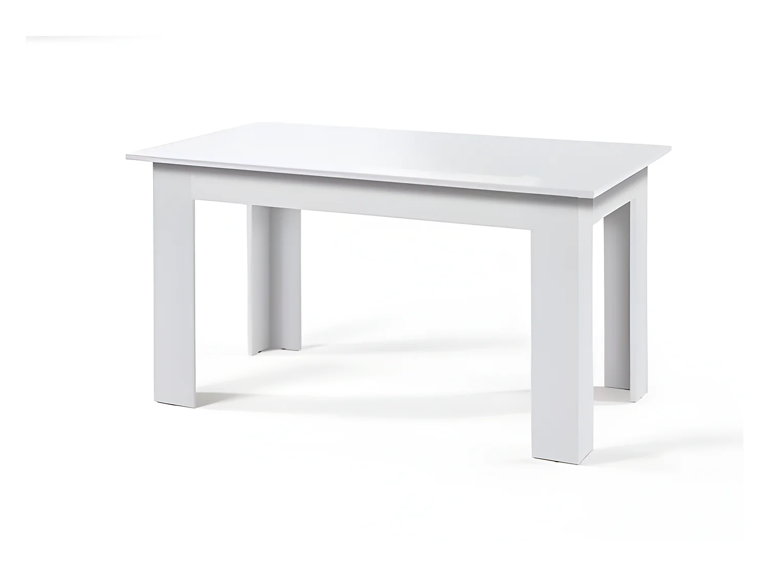 Mesa de Jantar ou Cozinha Almirante 140x80cm branca