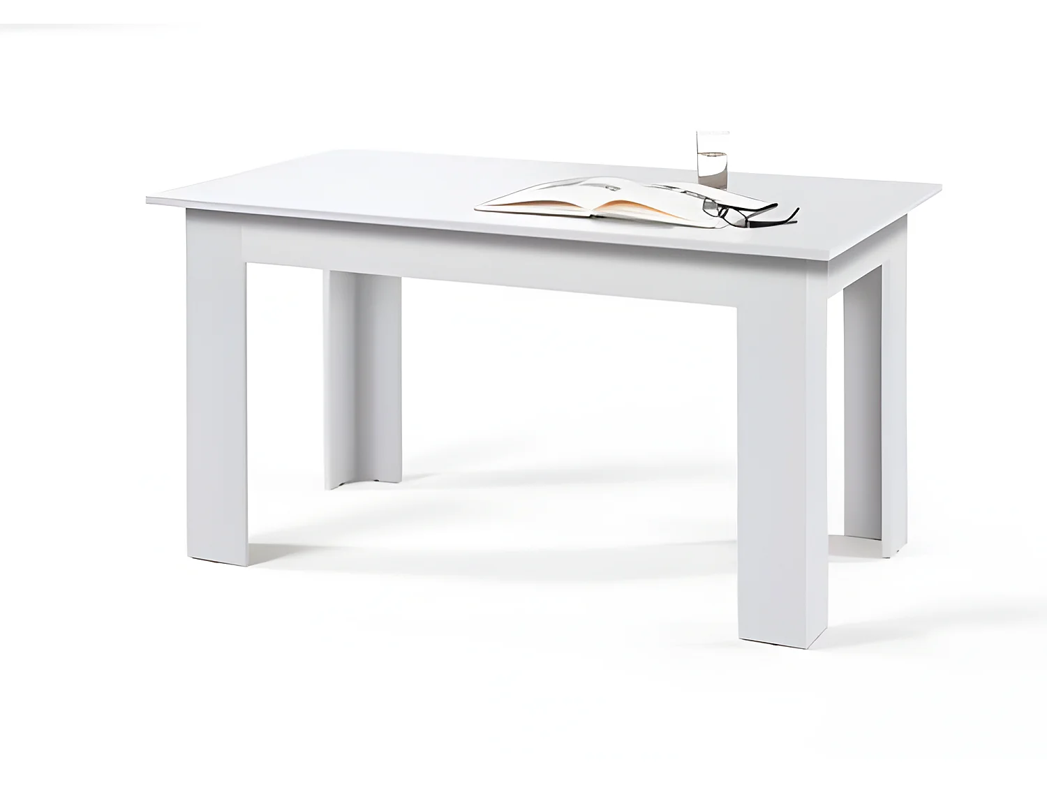 Mesa de Comedor o Cocina Admiral 140x80cm blanco