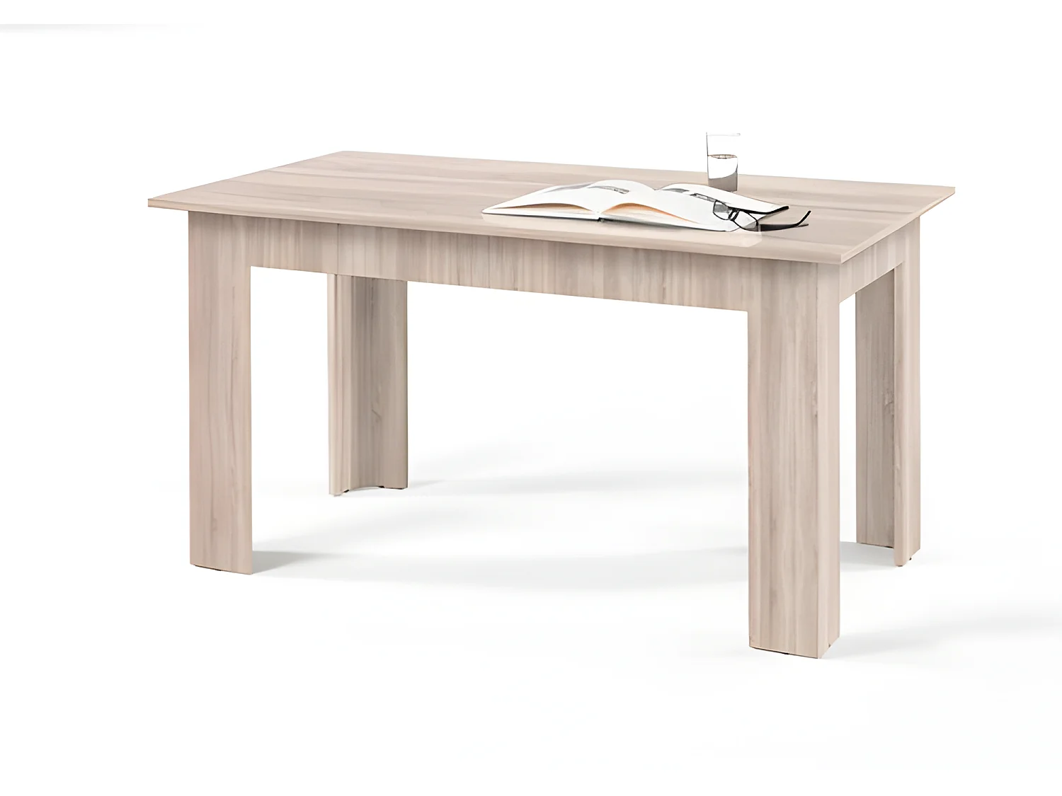 Mesa de Comedor o Cocina Admiral 140x80cm sonoma