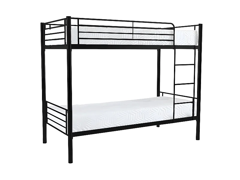 Oferta: Beliche Duplo Metal 90x190 cm + 2 Colchões