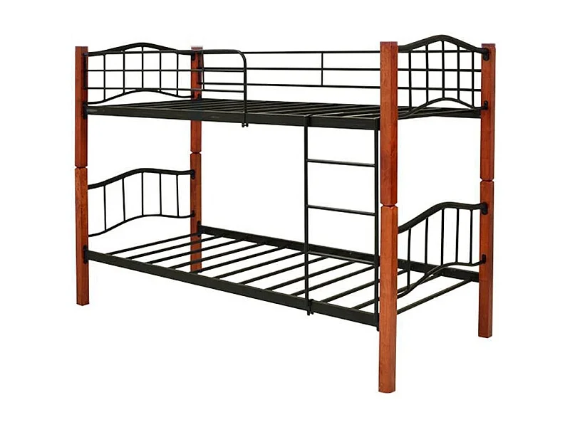 Beliche Duplo 90cm Madeira e Metal, Carvalho (90x190cm)