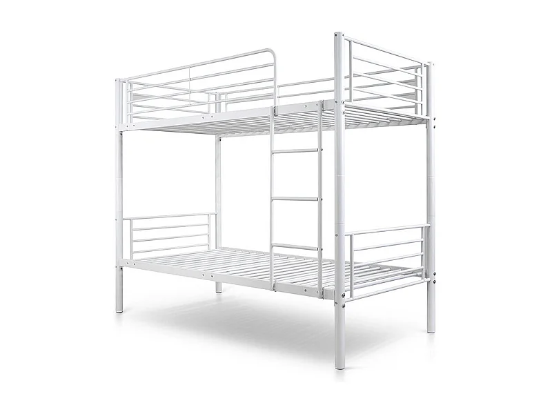 Litera Metalica Doble Cama 90cm AS-110 Blanco