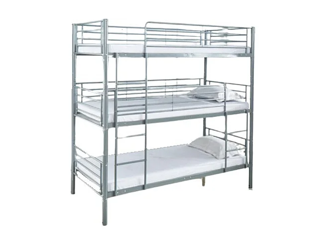 Beliche Triplo 90cm Metal Cinza