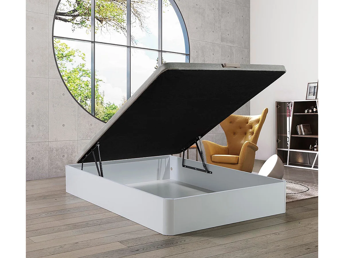 Cama Canape Abatible Blanco 135x190 cm