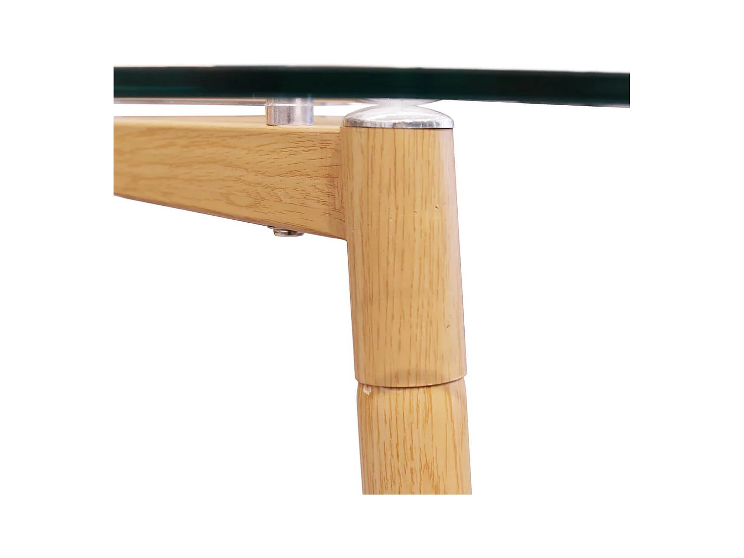 VERANA - Ensemble Table en Verre + 4 Chaises PP Jaune