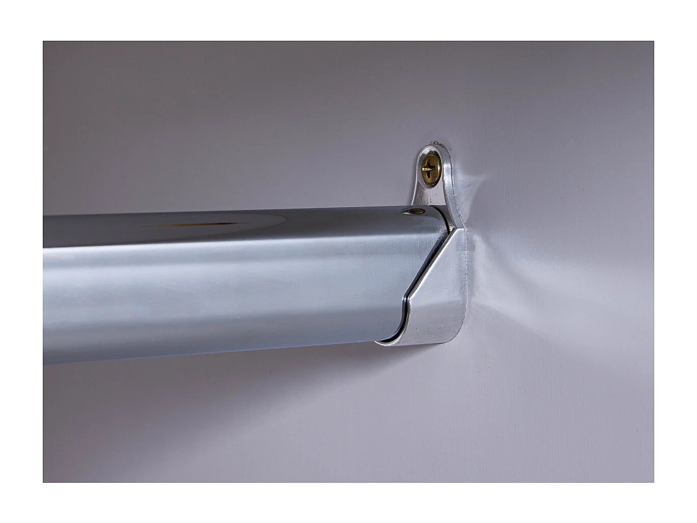 GLASCA - Armoire 2 Portes en Pin Gris et Vert d'Eau