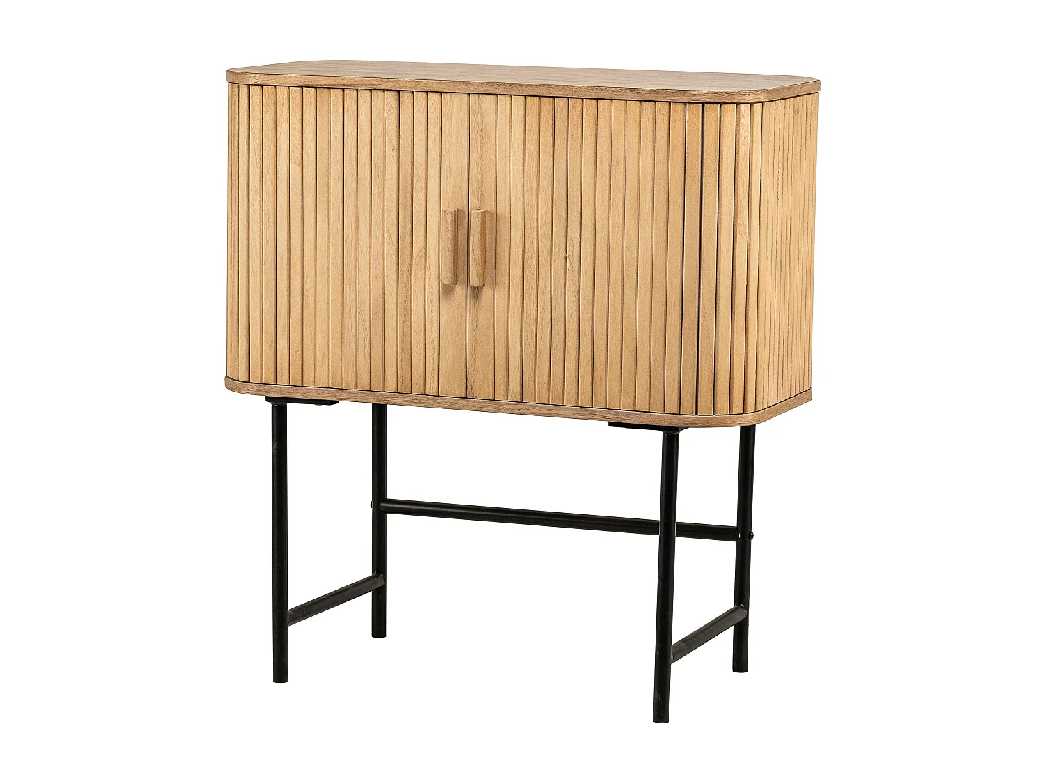 Nordlys - Buffet Scandinave Bois Massif 2 Portes