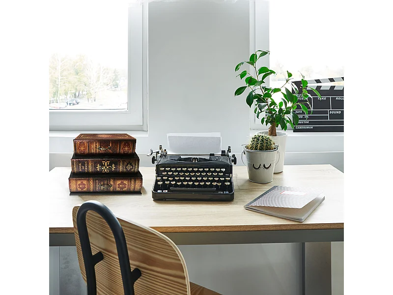 Mini Cassettiera Portagioie Mdf Pvc 3 Cassetti Vintage 22x24x16