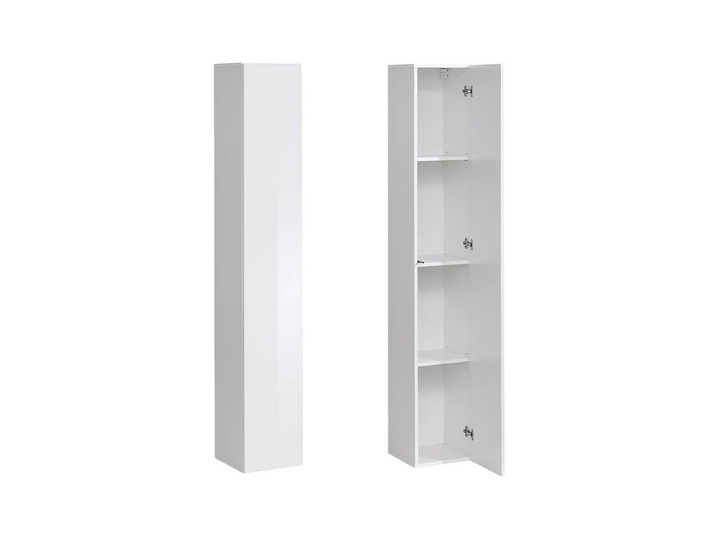 colonne suspendue coloris blanc pour salon collection SWITCH.