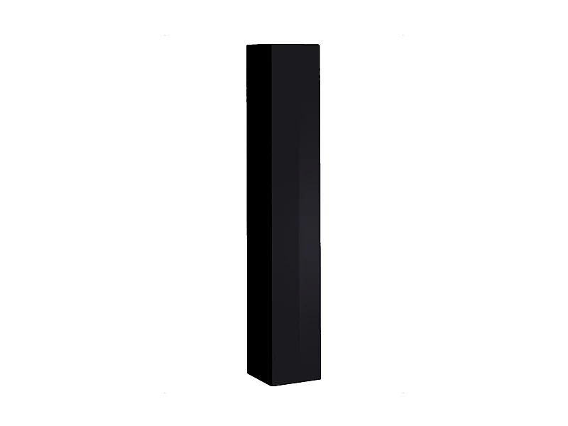 Colonne suspendue – Noir – Collection SWITCH – 1 porte – 30x180 cm – Design moderne
