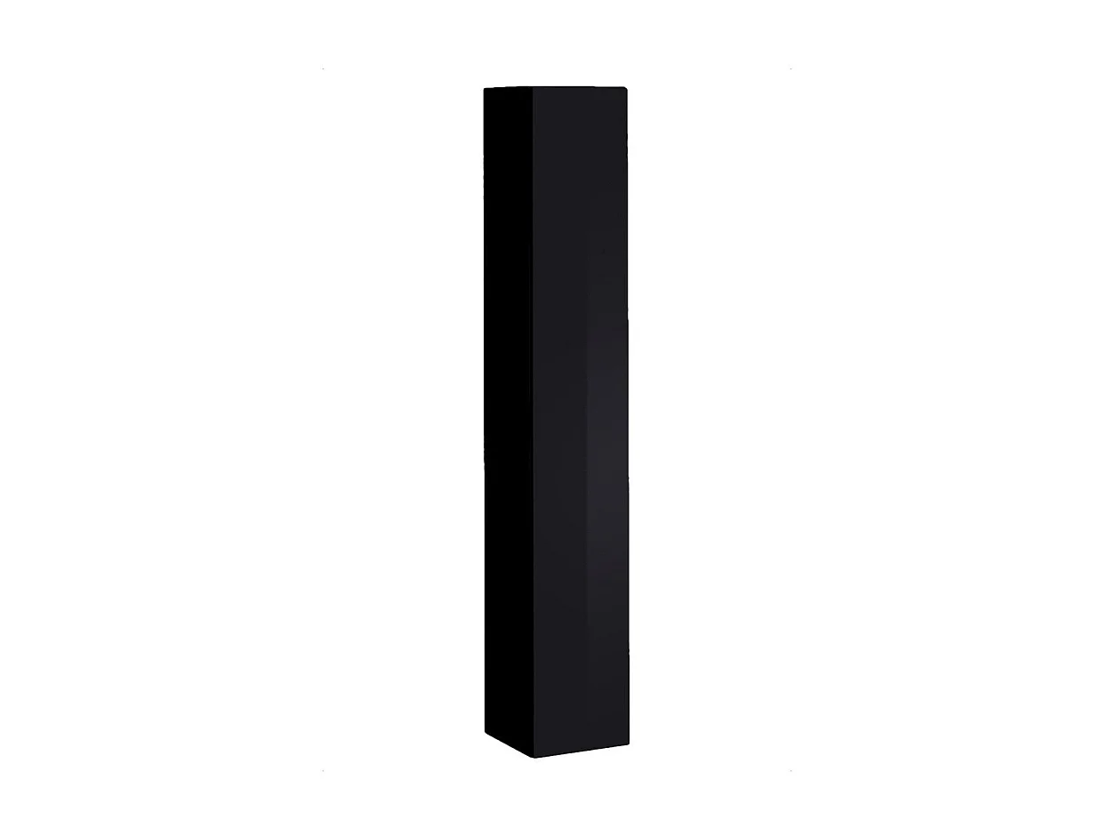 Columna suspendida – Negro – Colección SWITCH – 1 puerta – 30x180 cm – Diseño moderno