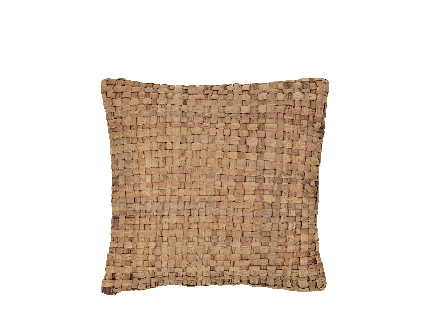 Coussin Déco Carré "Mayssa" 45x45cm Naturel