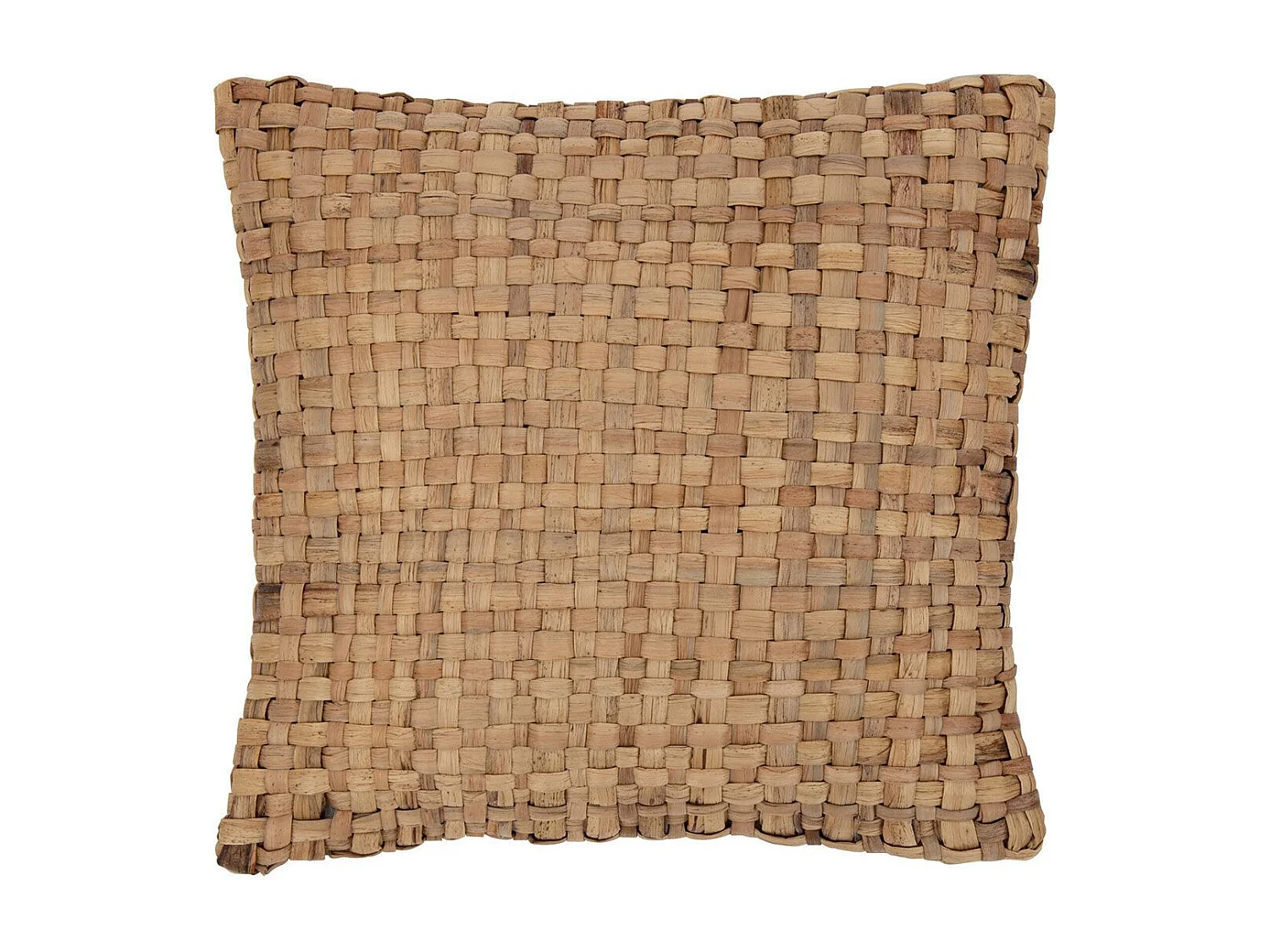 Coussin Déco Carré "Mayssa" 45x45cm Naturel