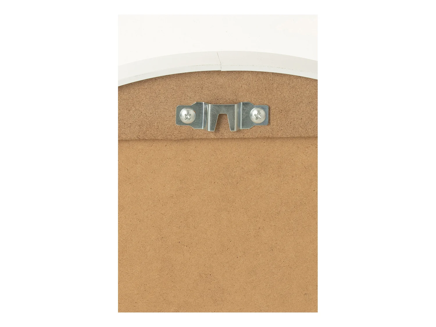 Miroir Mural Rond "Alicia" 40cm Blanc