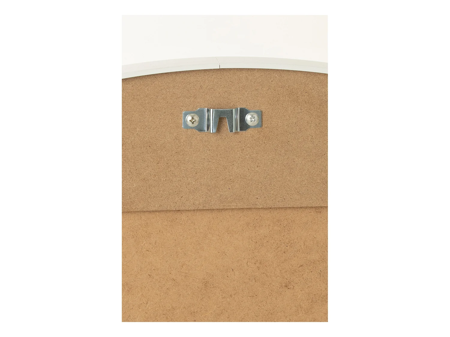 Miroir Mural Rond "Alicia" 40cm Blanc