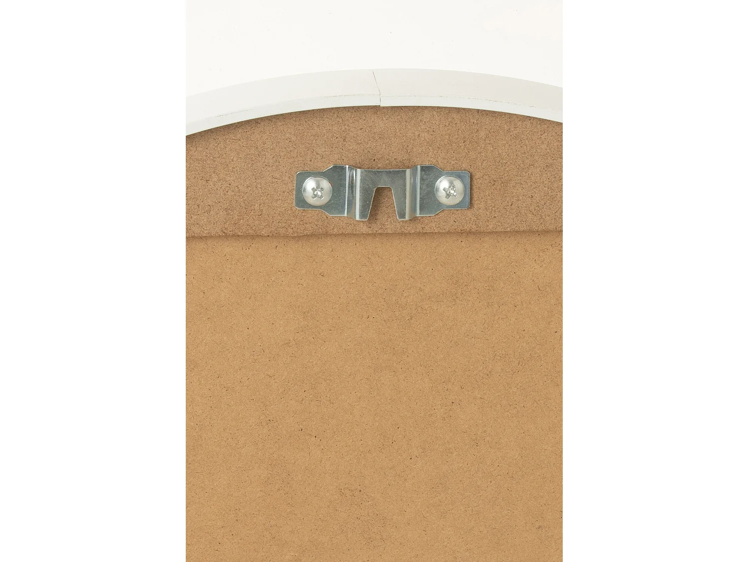 Miroir Mural Rond "Alicia" 40cm Blanc