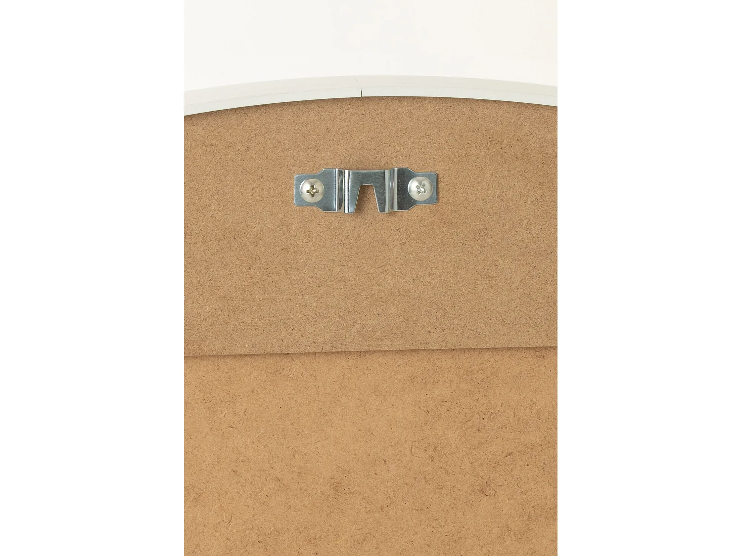 Miroir Mural Rond "Alicia" 40cm Blanc