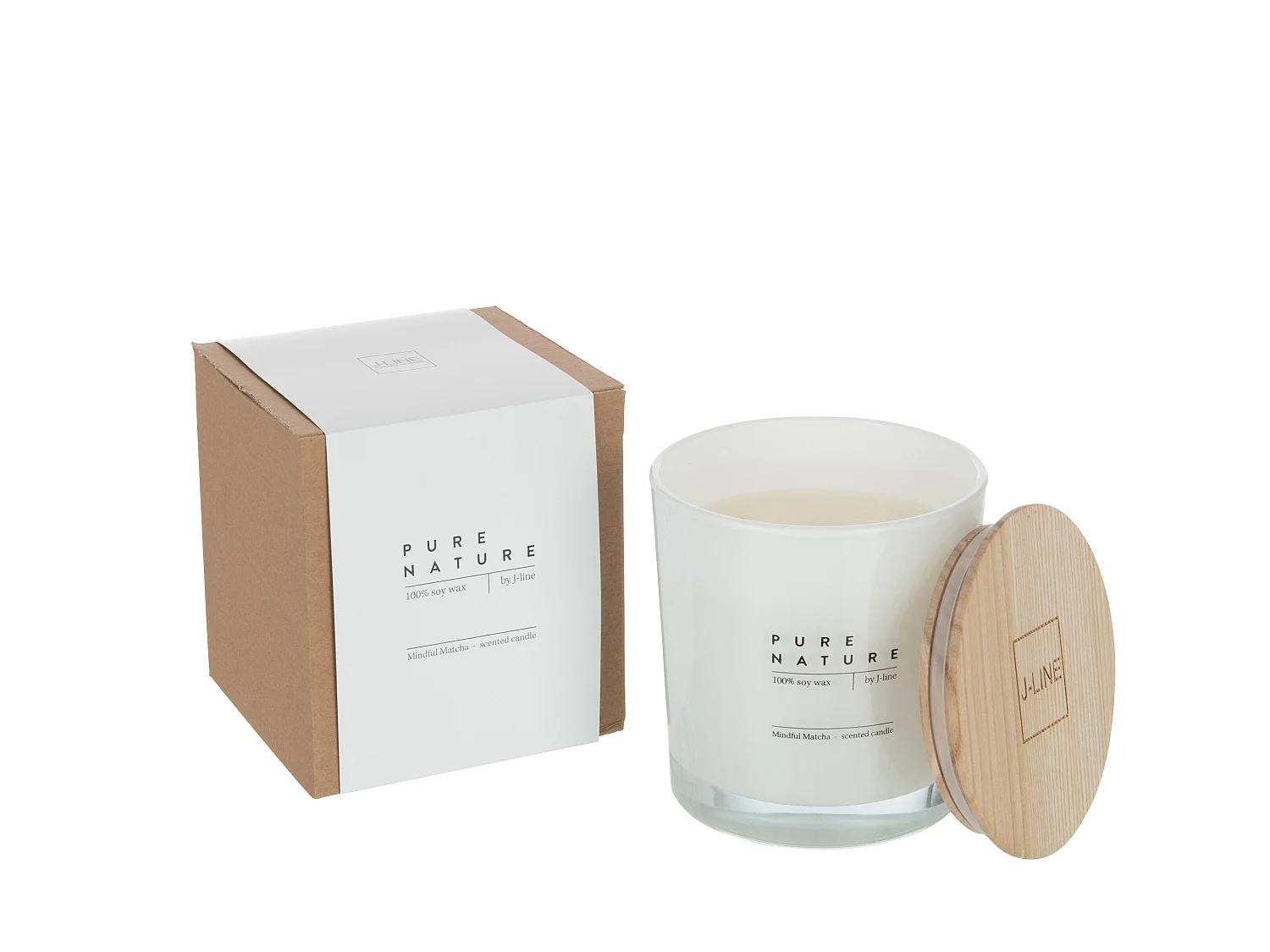 Bougie Parfumée "Pure Nature" 800ml Matcha Conscient