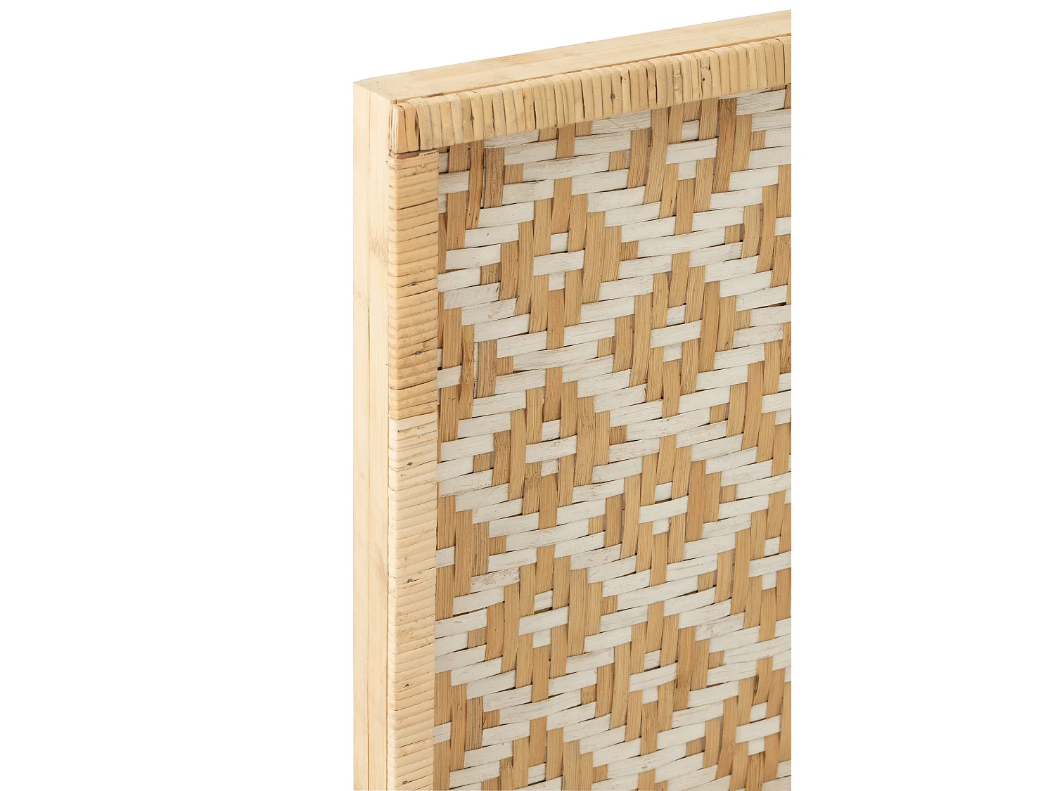 Plateau de Service en Rotin "Baudoin" 51cm Naturel