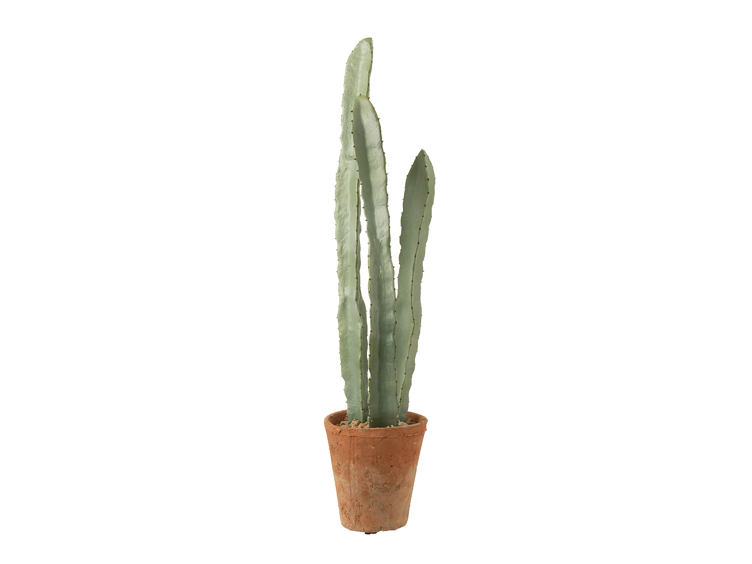Plante Artificielle en Pot "Cactus" 81cm Vert