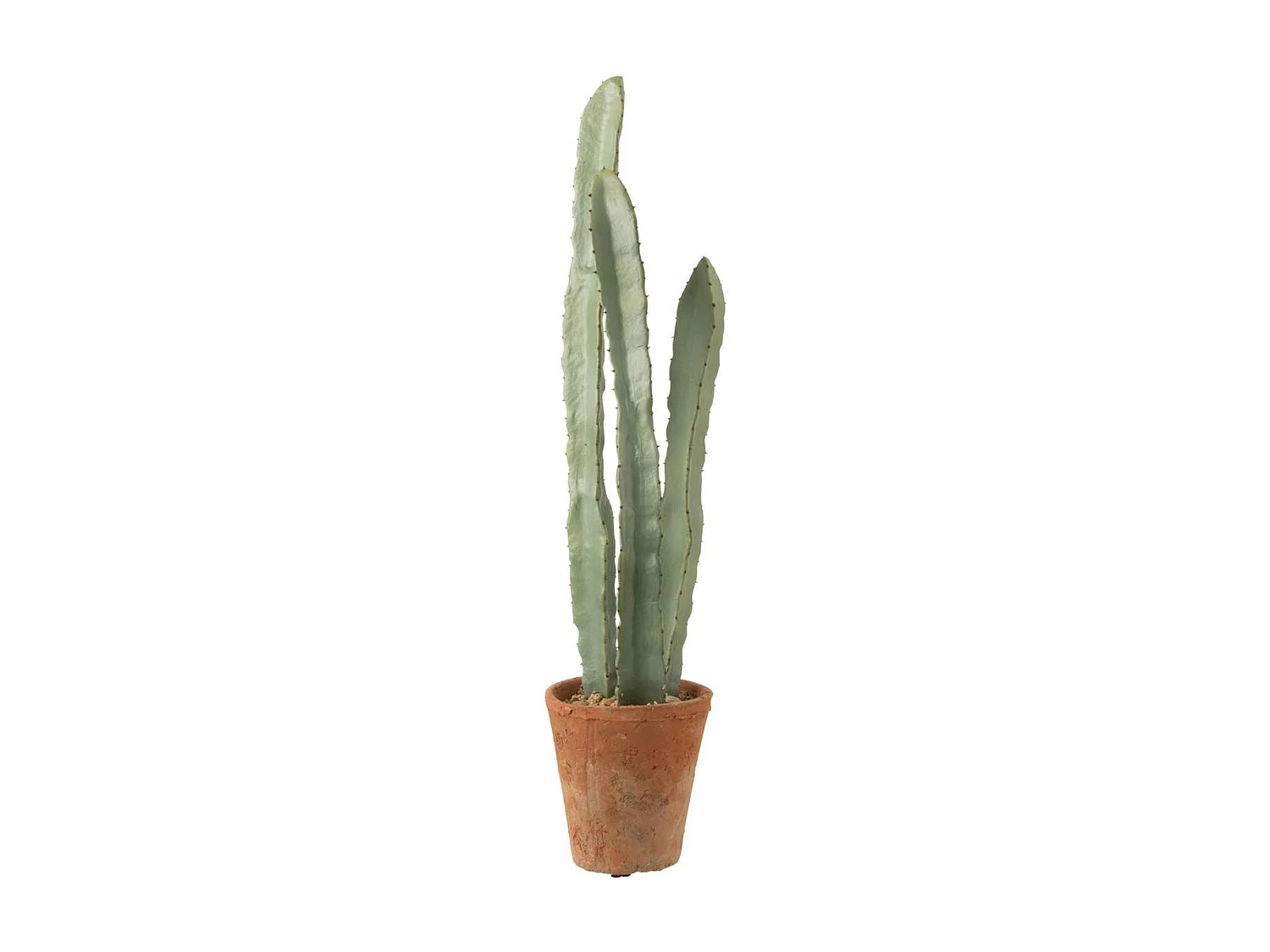 Plante Artificielle en Pot "Cactus" 81cm Vert
