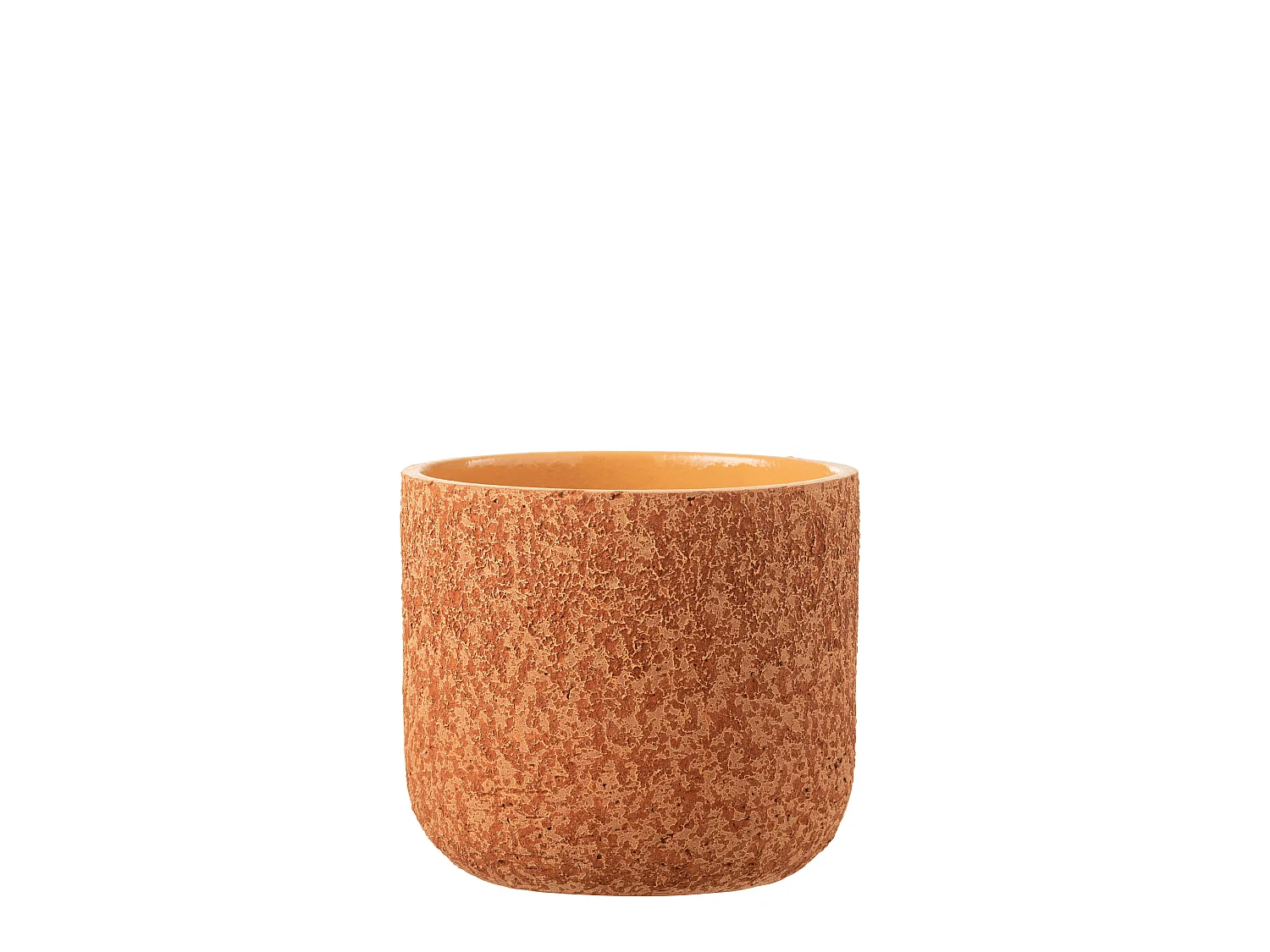 Cache-Pot Design "Rugueux" 25cm Terracotta