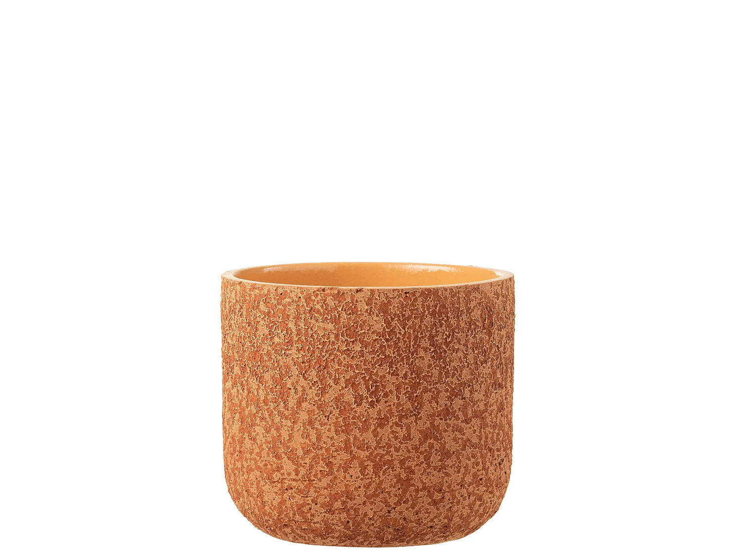 Cache-Pot Design "Rugueux" 25cm Terracotta