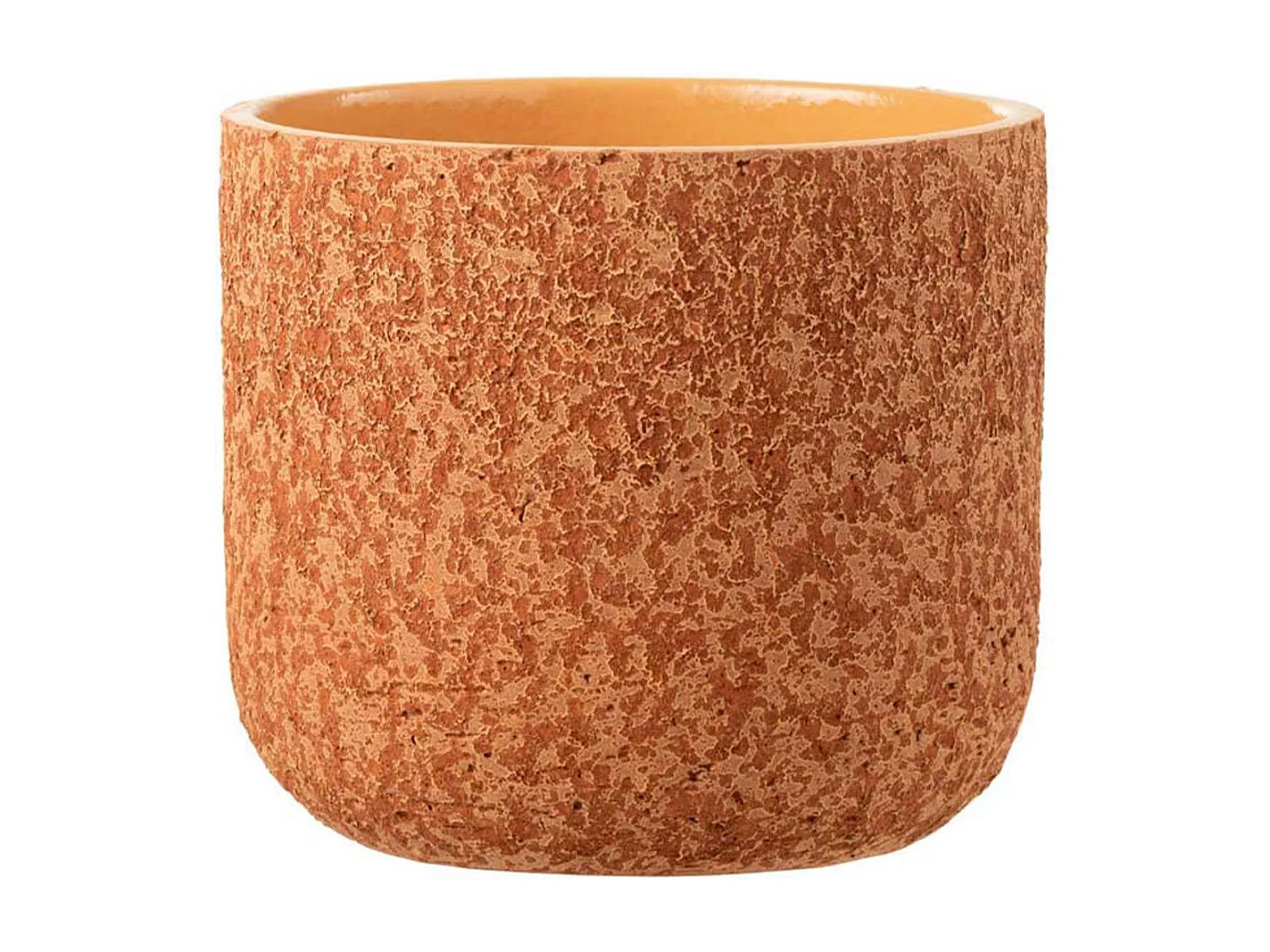 Cache-Pot Design "Rugueux" 24cm Terracotta