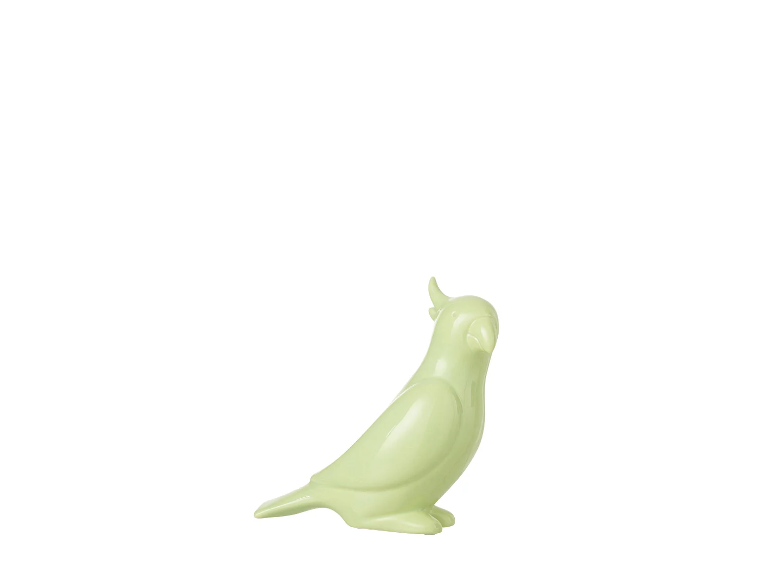 Statuette Déco "Perroquet" 24cm Vert