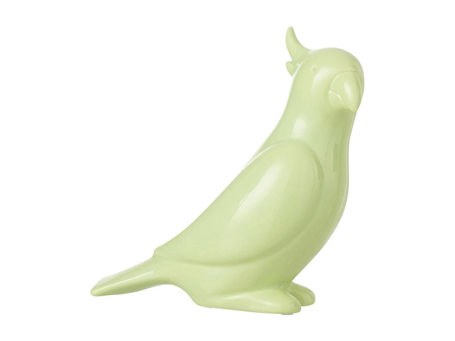 Statuette Déco "Perroquet" 24cm Vert