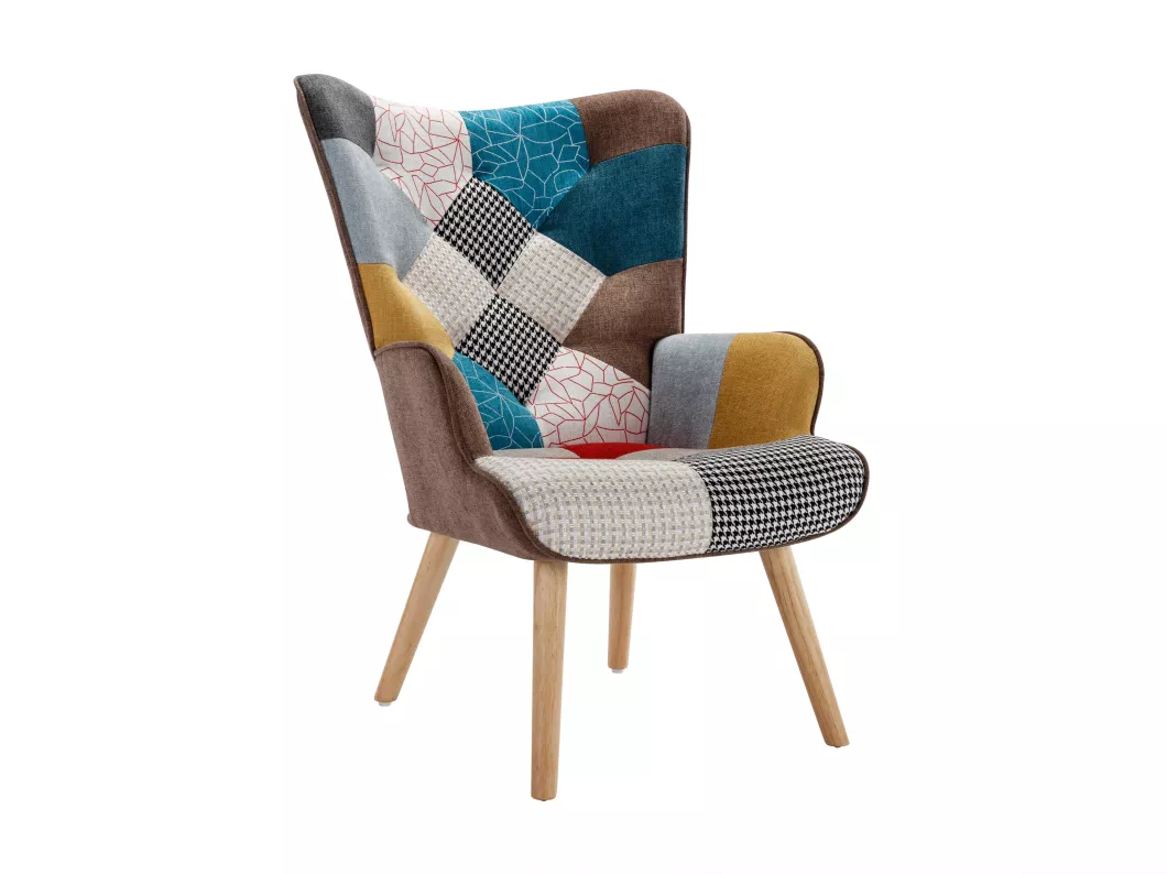 Kauf Unique Sessel - Stoff - Patchwork - VATELY