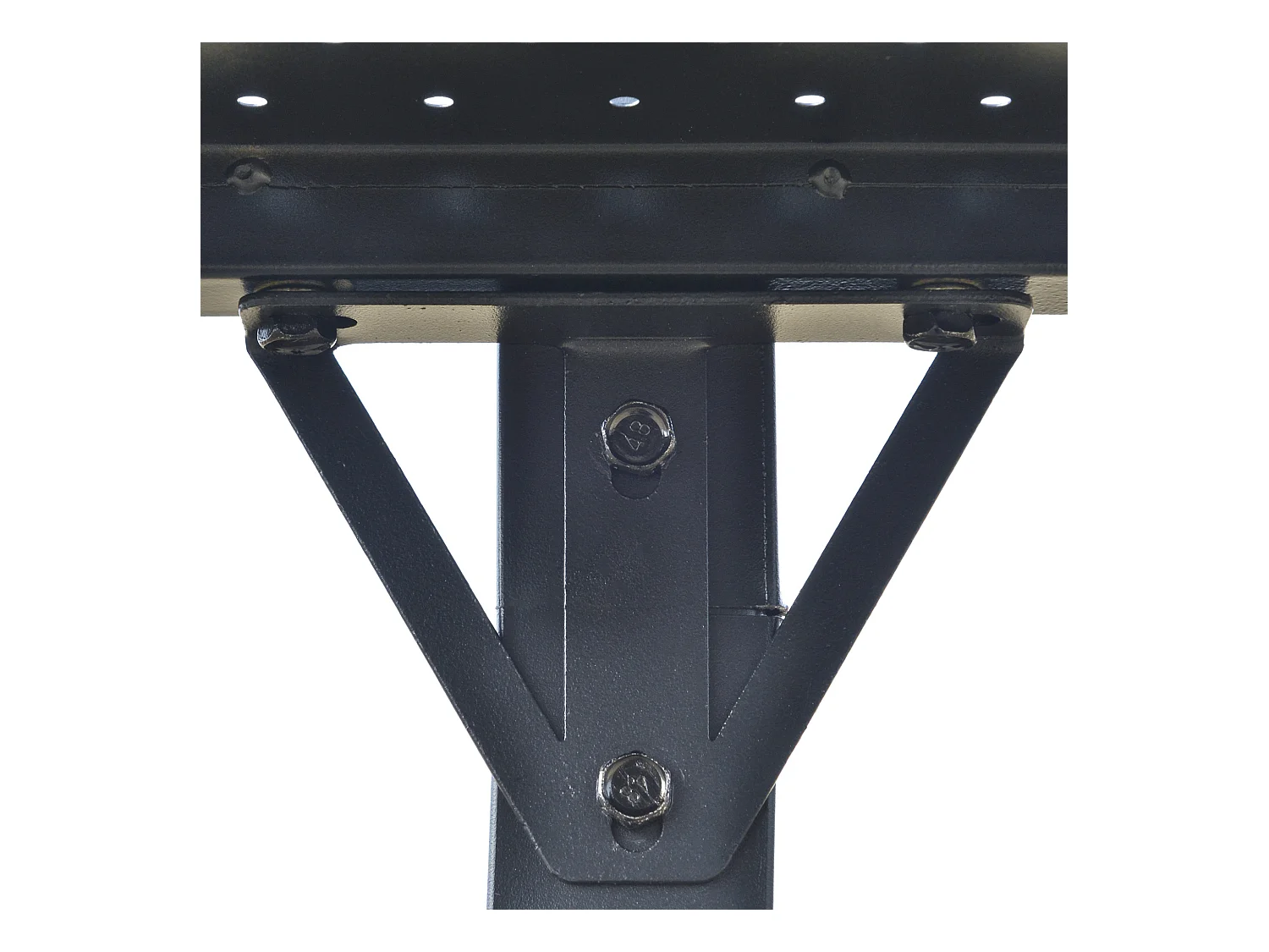 Pavillon jardin - abri barbecue - steakhouse 2 étagères - toit de barbecue - dim. 2,46L x 1,49l x 2,30H m - alu. métal noir toit polycarbonate