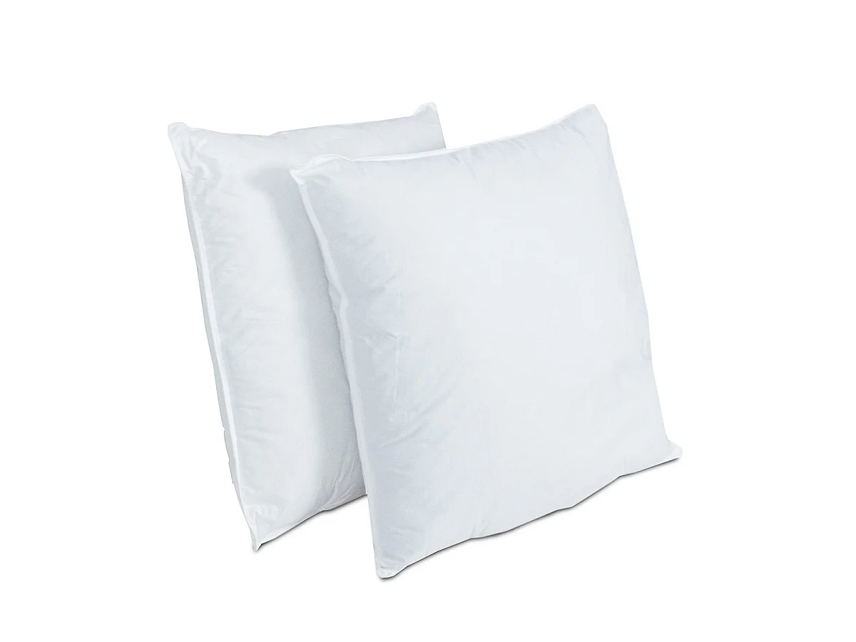 Lot de 4 oreillers Grand Palace 60x60 cm Fibres creuses polyester