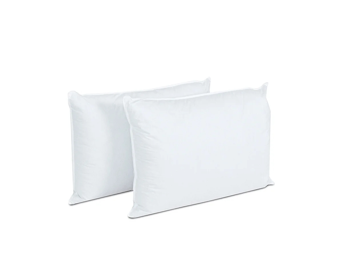 Lot de 2 oreillers Grand Palace 45x70 cm Fibres creuses polyester