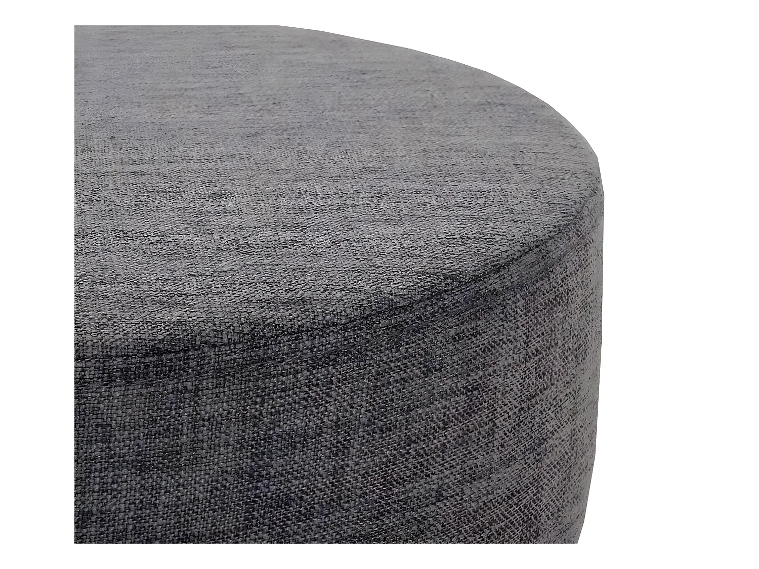 Tabouret siège polyvalent hauteur tissu grise 35 x 35 x 43 cm 04_0005334