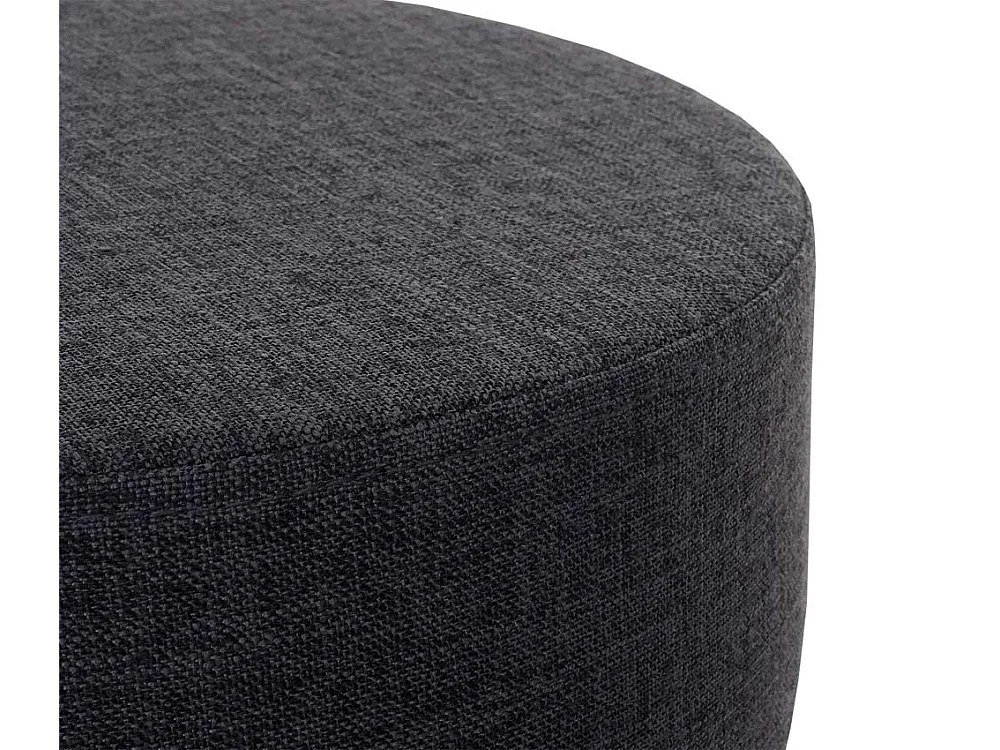 Tabouret siège polyvalent hauteur tissu grise 35 x 35 x 43 cm 04_0005333