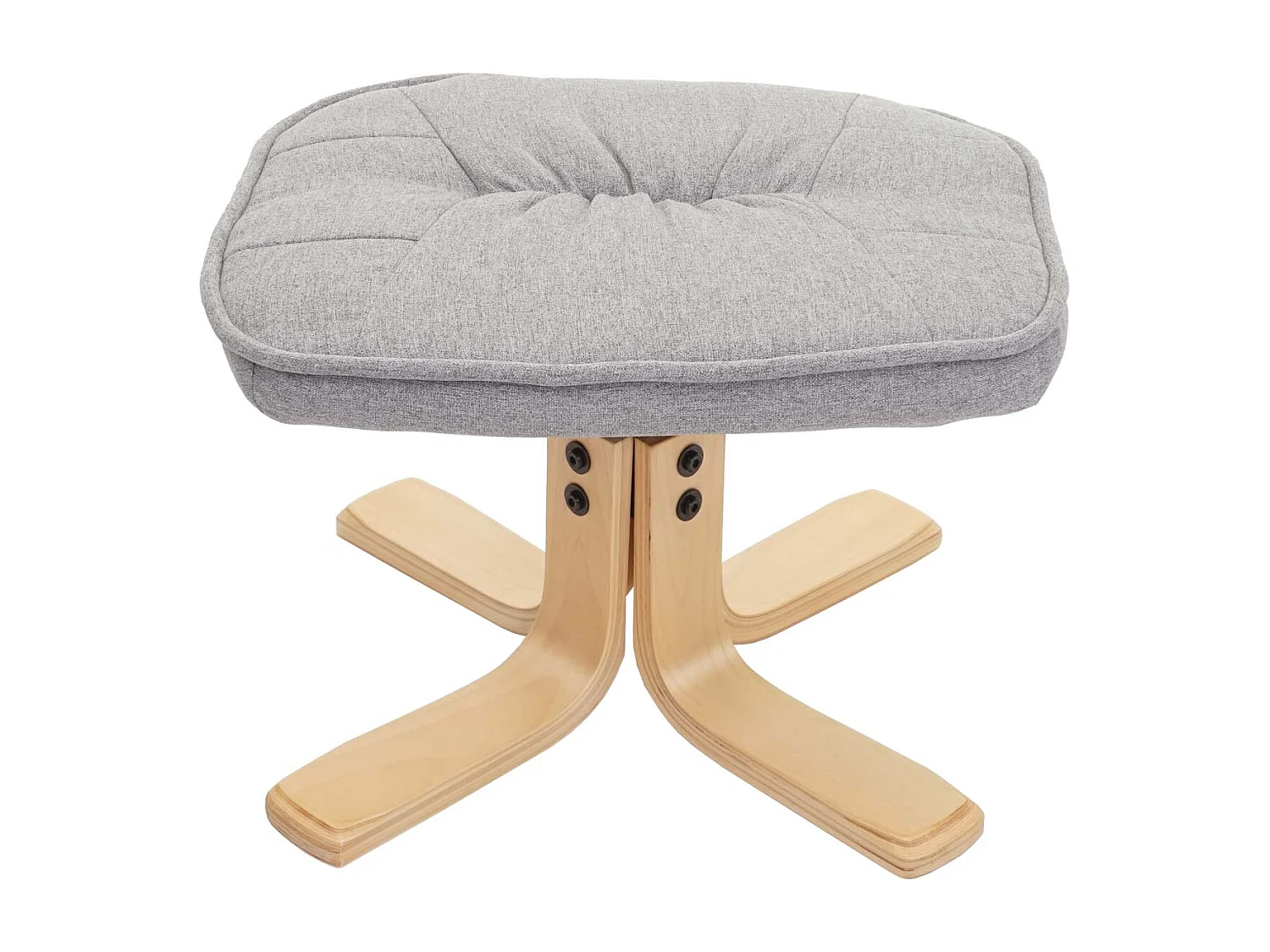 Fauteuil relax TV fauteuil tissu grise 80 x 70 x 100 cm 04_0002927