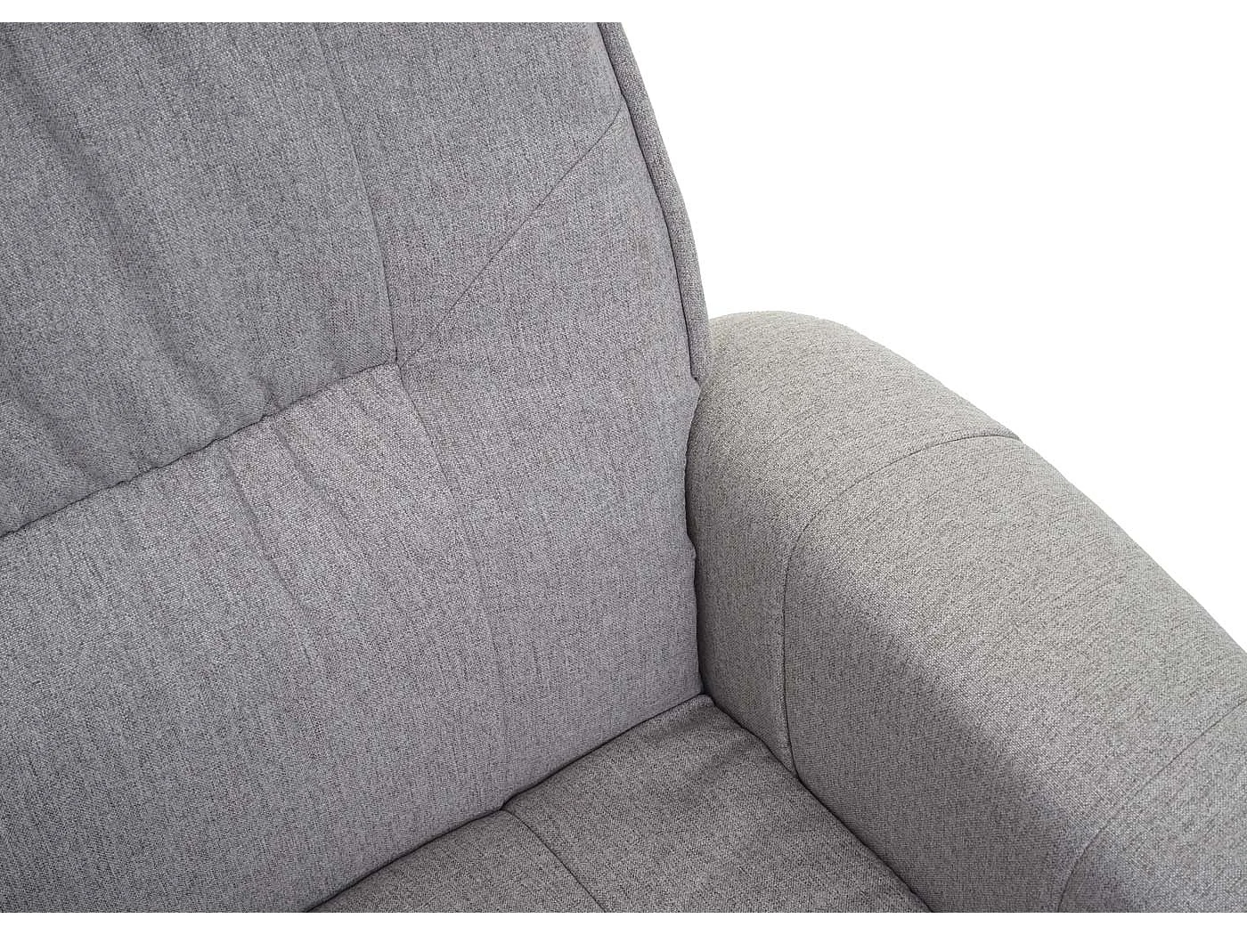 Fauteuil relax TV fauteuil tissu grise 80 x 70 x 100 cm 04_0002927