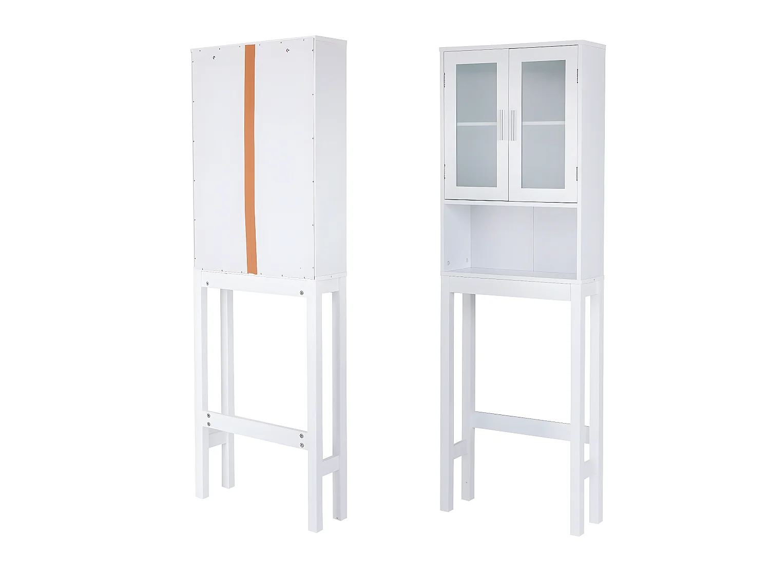 Meuble dessus toilettes wc 57.5 x 19 x 170 cm 20_0000805